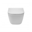 Roca Gap Square Compacto miska WC wisząca Rimless z deską WC wolnoopadającą Slim A34H473000