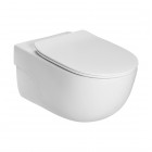 Roca Meridian miska WC wisząca Rimless z deską WC wolnoopadającą Slim A34H240000