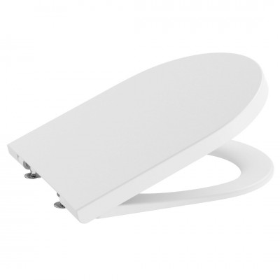 Roca Inspira Round deska WC wolnoopadająca Supralit® biały mat A80152262B