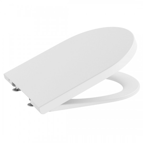 Roca Inspira Round deska WC wolnoopadająca Supralit® biały mat A80152262B