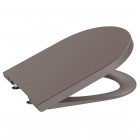 Roca Inspira Round deska WC wolnoopadająca Supralit® cafe A80152266B