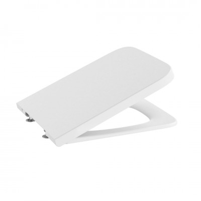 Roca Inspira Square deska WC wolnoopadająca Supralit® biały mat A80153262B