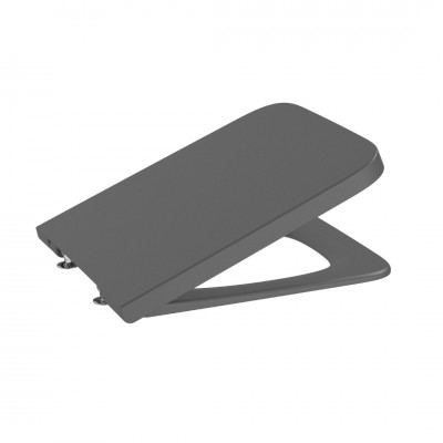 Roca Inspira Square deska WC wolnoopadająca Supralit® onyks A80153264B