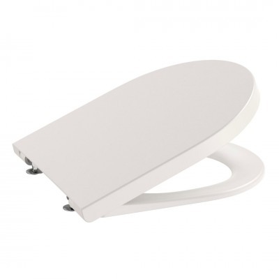 Roca Inspira Round Compacto deska WC wolnoopadająca Supralit® beżowy A80152C65B