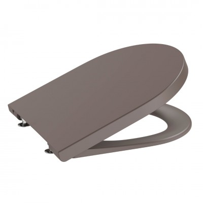 Roca Inspira Round Compacto deska WC wolnoopadająca Supralit® cafe A80152C66B