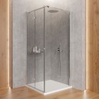 Deante Kerra Plus kabina prysznicowa prostokątna 80x100 cm chrom 49955