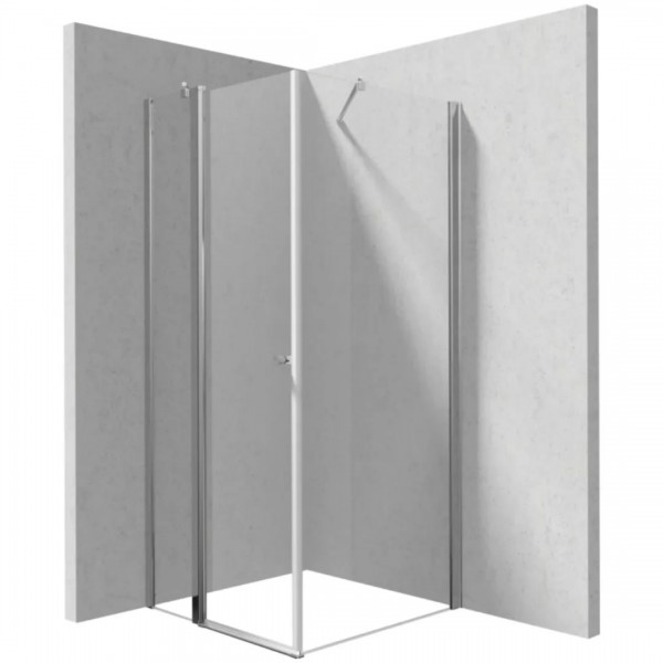 Deante Kerria Plus kabina prysznicowa kwadratowa 90 cm chrom 50061