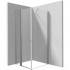 Deante Kerria Plus kabina prysznicowa kwadratowa 80 cm chrom 50060