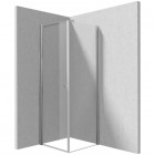 Deante Kerria Plus kabina prysznicowa prostokątna 80x100 cm chrom 49959