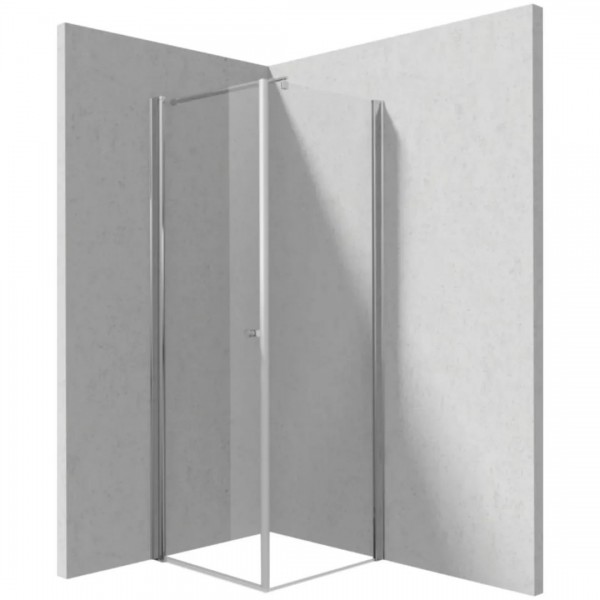 Deante Kerria Plus kabina prysznicowa kwadratowa 70 cm chrom 50100