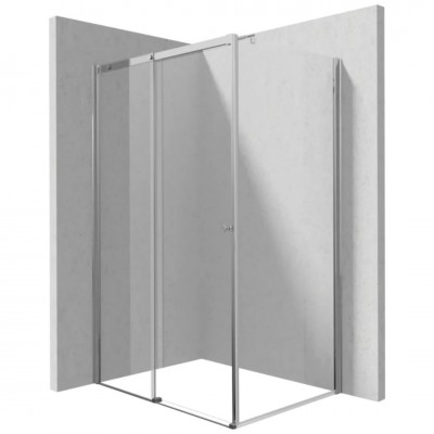 Deante Kerria Plus kabina prysznicowa kwadratowa 100 cm chrom 50166