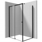 Deante Kerria Plus kabina prysznicowa prostokątna 100x80 cm czarny mat 49962