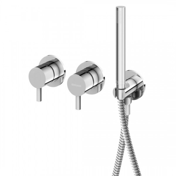 Kohlman Axel bateria wannowa podtynkowa chrom QW260A