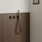 Kohlman Axel bateria wannowa podtynkowa czarny mat QW260AB