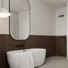 Kohlman Axel bateria wannowa podtynkowa czarny mat QW260AB