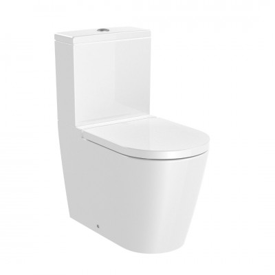 Roca Inspira Round miska WC do kompaktu Rimless A342526000