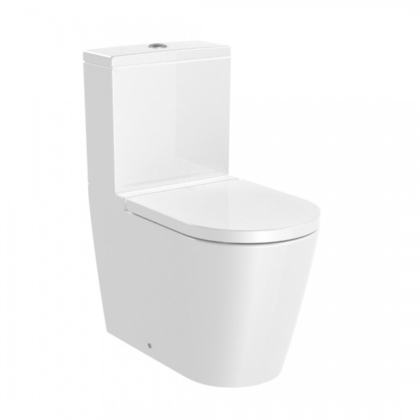 Roca Inspira Round miska WC do kompaktu Rimless A342526000