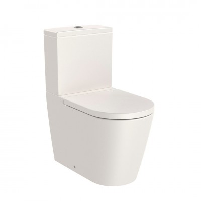 Roca Inspira Round miska WC do kompaktu Rimless beżowy A342526650