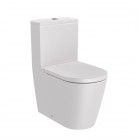 Roca Inspira Round miska WC do kompaktu Rimless perła A342526630