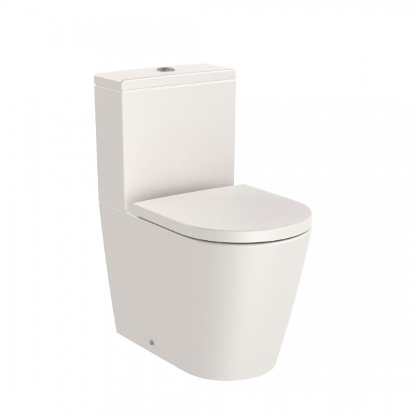 Roca Inspira Round Compacto miska WC do kompaktu Rimless beżowy A342529650