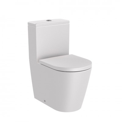 Roca Inspira Round Compacto miska WC do kompaktu Rimless perła A342529630