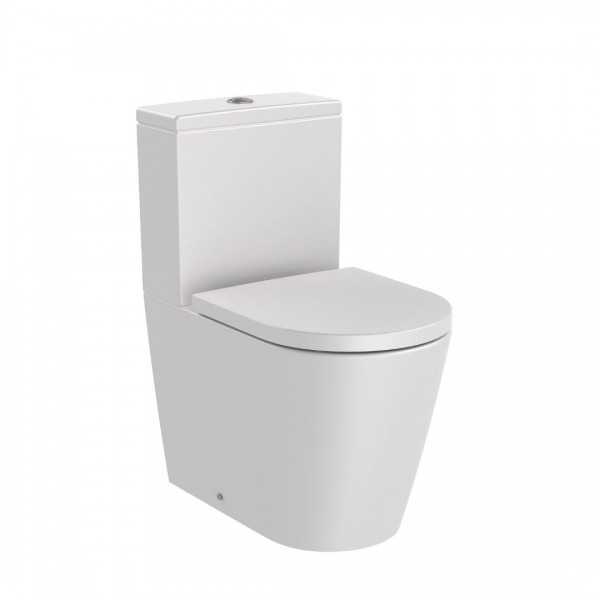 Roca Inspira Round Compacto miska WC do kompaktu Rimless perła A342529630