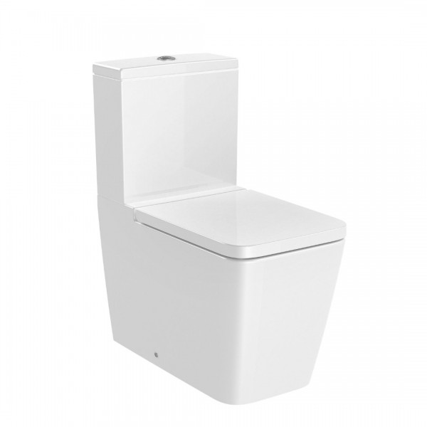 Roca Inspira Square miska WC do kompaktu Rimless A342536000