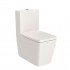 Roca Inspira Square miska WC do kompaktu Rimless beżowy A342536650