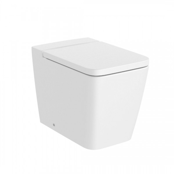 Roca Inspira Square miska WC stojąca Rimless biały mat A347537620