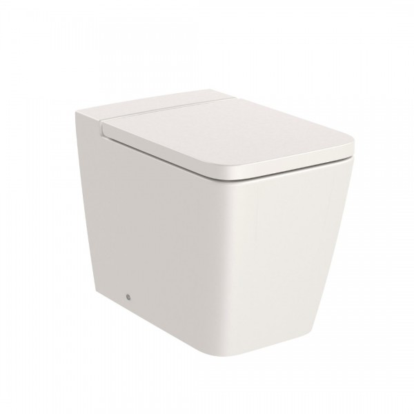 Roca Inspira Square miska WC stojąca Rimless beżowy A347537650