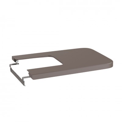 Roca Inspira Square pokrywa do bidetu wolnoopadająca Supralit® cafe A80653266B