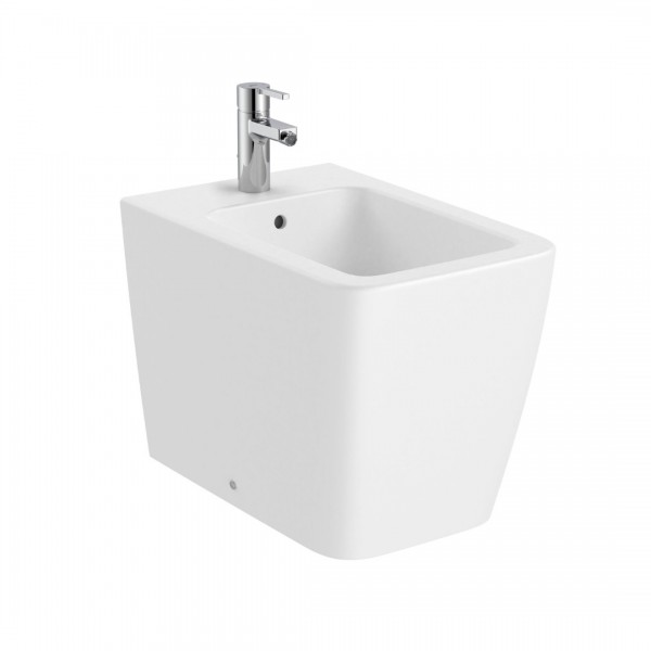 Roca Inspira Square bidet stojący biały mat A357537620