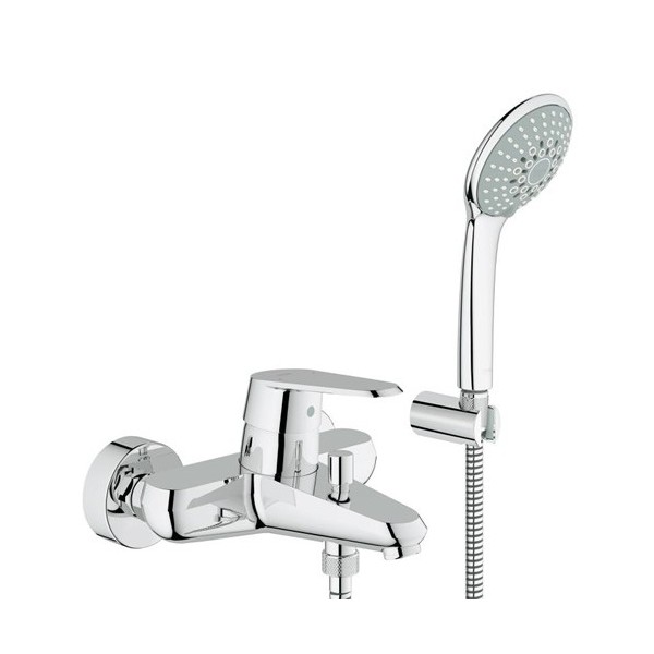Grohe Eurodisc Cosmopolitan bateria wannowa z zestawem prysznicowym