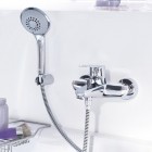 Grohe Eurodisc Cosmopolitan bateria wannowa z zestawem prysznicowym