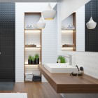 Deante Hiacynt bateria umywalkowa stojąca chrom BQH_020K