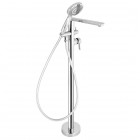 Deante Arnika bateria wannowa wolnostojąca chrom BQA_017M