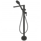 Deante Arnika bateria wannowa wolnostojąca czarny mat BQA_N17M