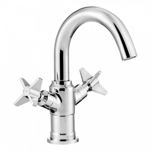 Deante Temisto bateria umywalkowa stojąca chrom BQT_020D