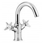 Deante Temisto bateria umywalkowa stojąca chrom BQT_020D