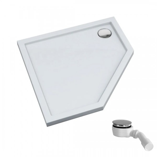 Schedpol Corrina New brodzik pięciokątny 80x80 cm 34397