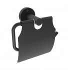 Deante Jasmin uchwyt na papier toaletowy czarny mat ADJ_N221