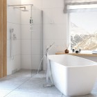 Deante Kerria Plus ścianka wolnostojąca Walk-in 120 cm KTS_032P