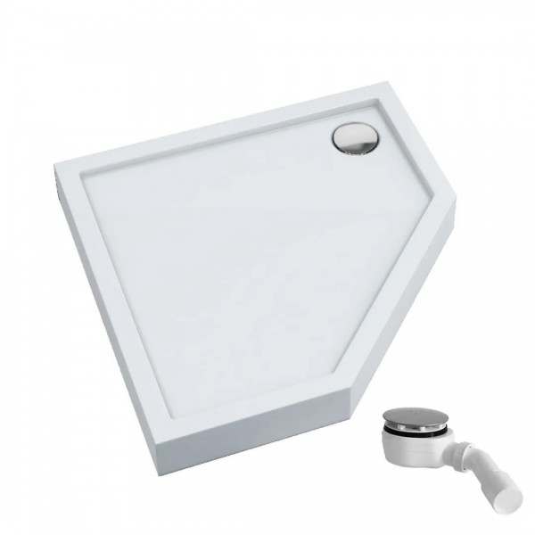 Schedpol Competia New brodzik pięciokątny 80x80 cm 34697