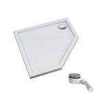 Schedpol Caspar New brodzik pięciokątny 80x80 cm 32397