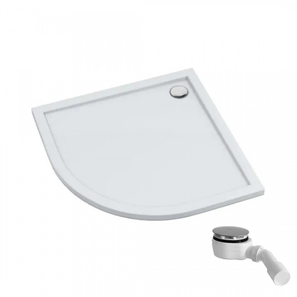 Schedpol Caspar New brodzik półokrągły 90x90 cm 32334