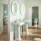 Roca Carmen umywalka ścienna 65x48 cm biała Supraglaze® A3270A1S00