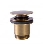 Tres odpływ umywalkowy klik klak stare złoto 24284001LV