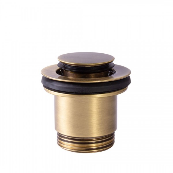 Tres odpływ umywalkowy klik klak stare złoto 24284002LV