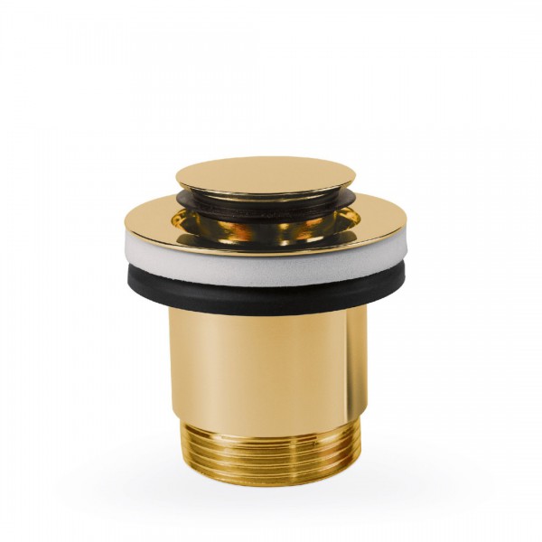 Tres odpływ umywalkowy klik klak złoty 24284002OR