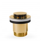 Tres odpływ umywalkowy klik klak złoty 24284002OR